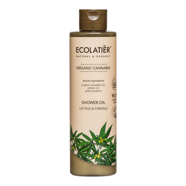 ECOLATIER Ulje za tuširanje Organic Cannabis, 250 ml | VESNA