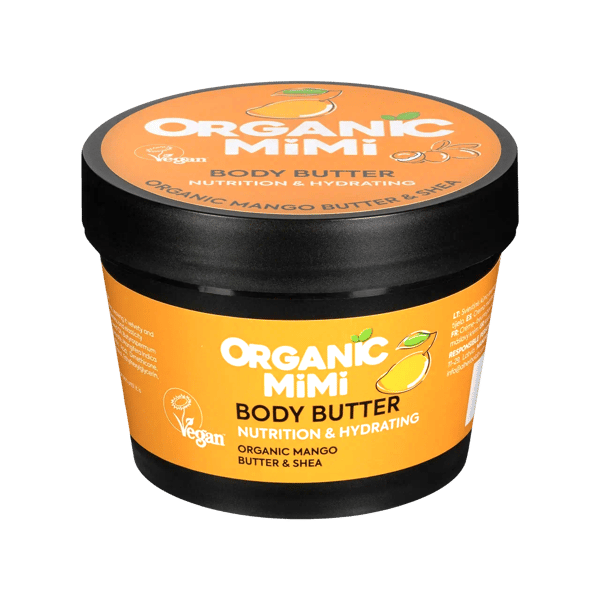 Organic Mimi Puter za telo Mango & Ši, 100 ml | VESNA