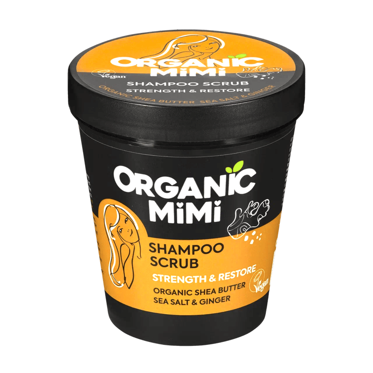 Organic Mimi Piling šampon Morska so & Đumbir, 280 g | VESNA.RS