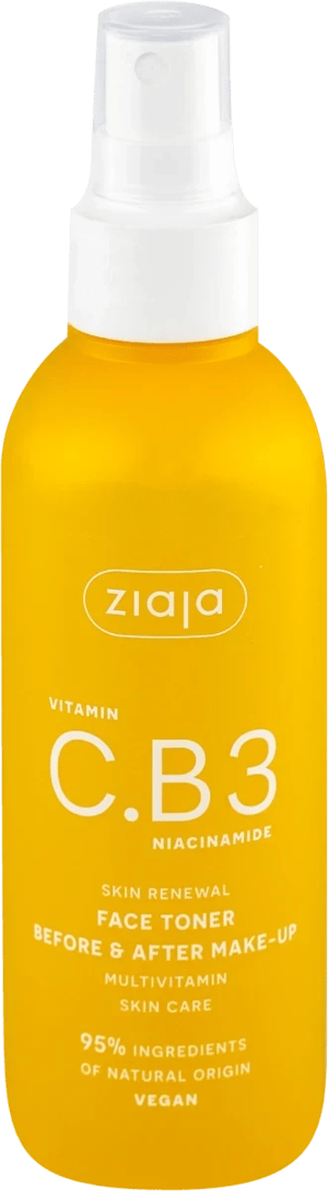 ZIAJA Tonik za lice u spreju VITAMIN C, B3 Niacinamid, 190 ml | VESNA