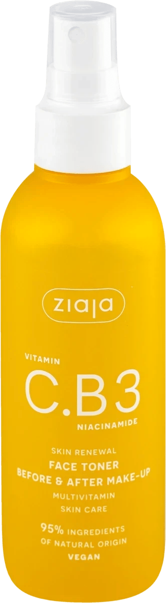 ZIAJA Tonik za lice u spreju VITAMIN C, B3 Niacinamid, 190 ml | VESNA