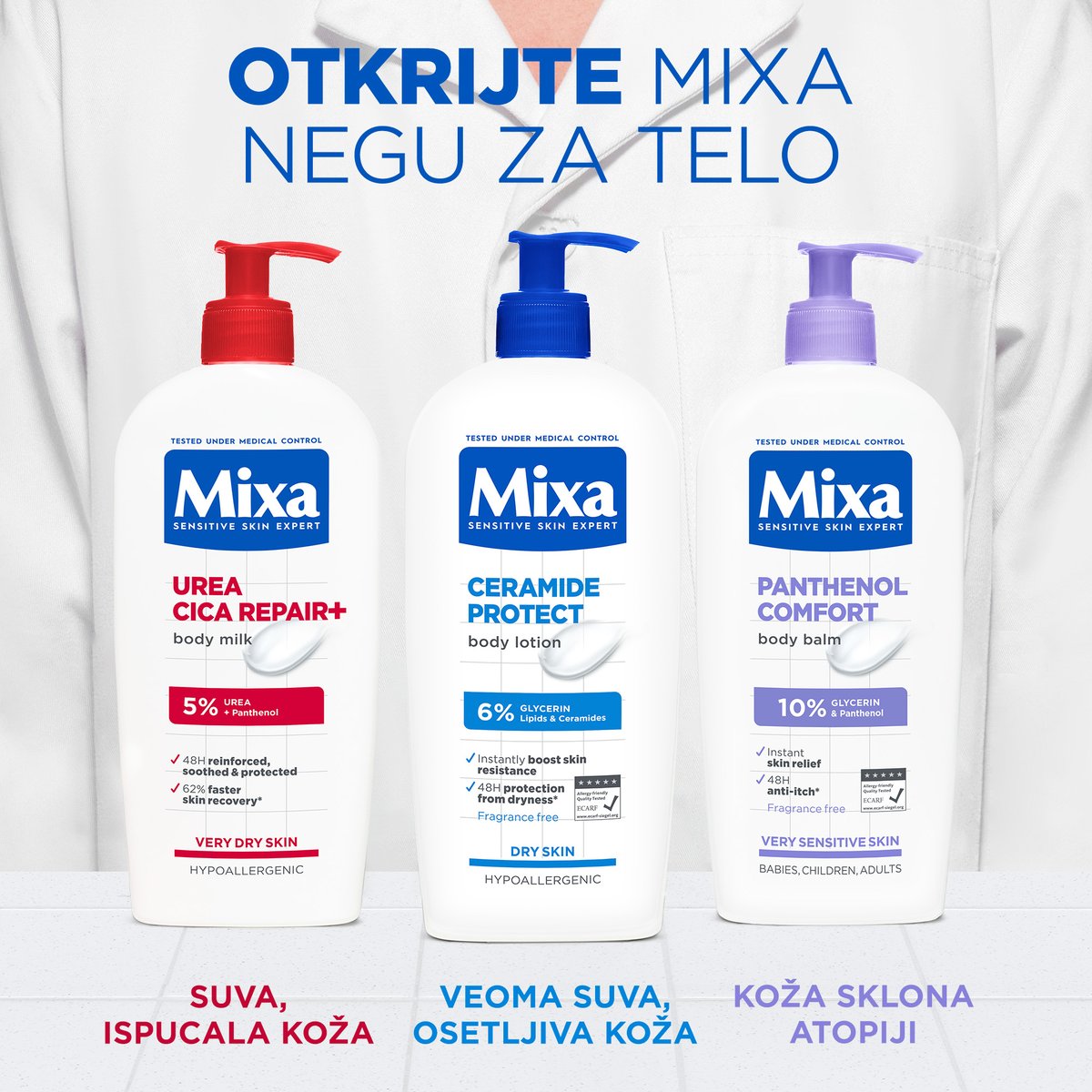 MIXA Cica losion za telo, 400 ml | VESNA.RS