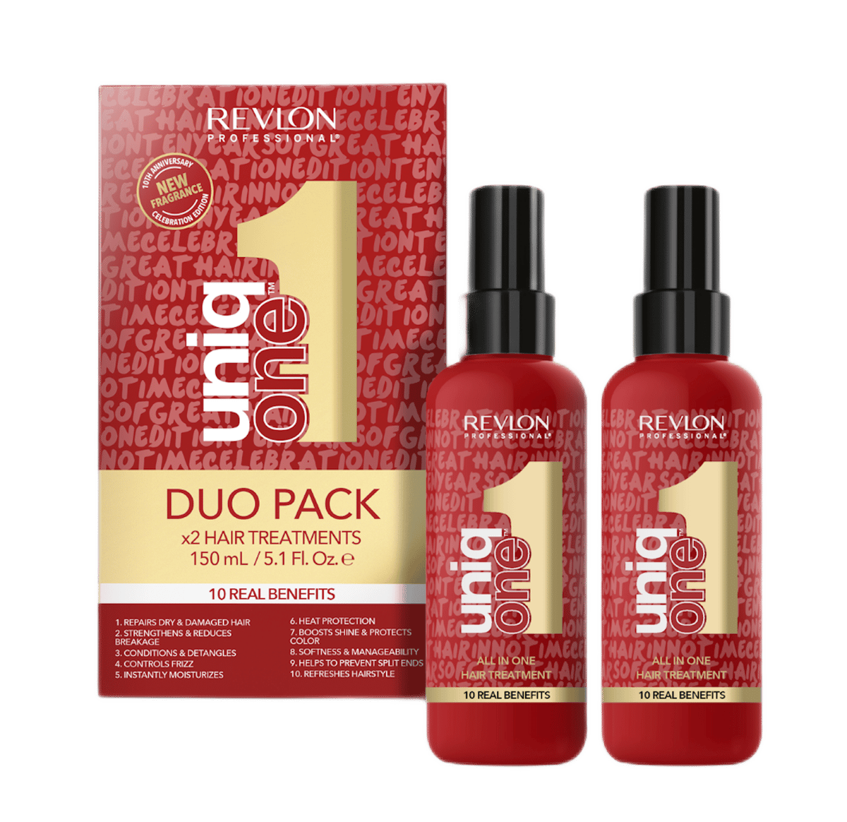 Revlon Professional UniqOne DUO - Set preparata za negu kose CELEBRATION | VESNA.RS