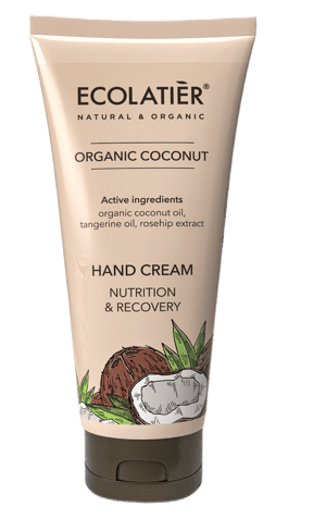 ECOLATIER Krema za ruke Organic Coconut, 100 ml | VESNA