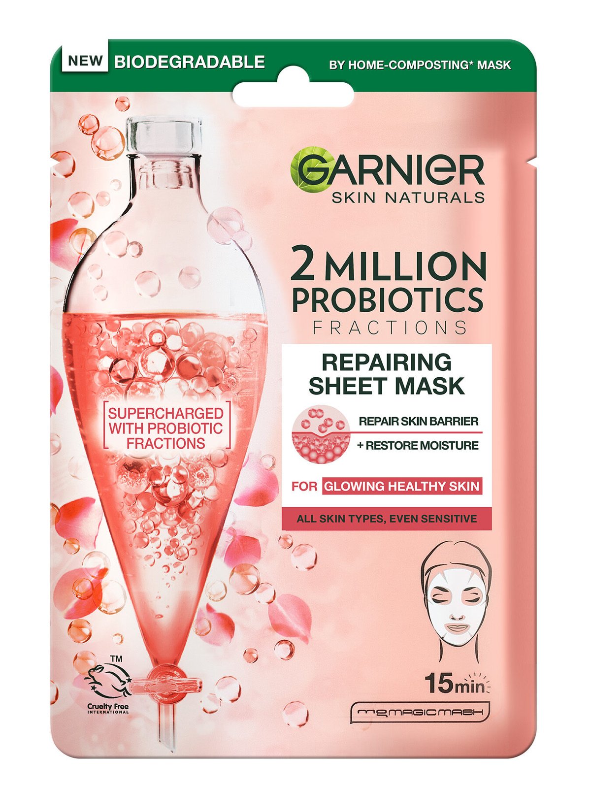 Garnier Skin Naturals Probiotics maska u maramici, 22 g | VESNA.RS