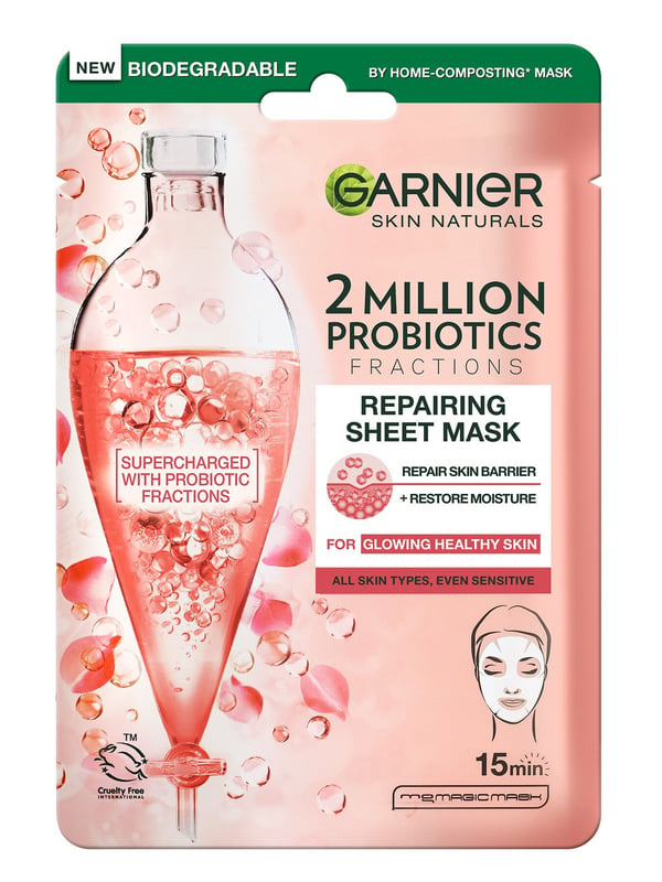 Garnier Skin Naturals Probiotics maska u maramici, 22 g | VESNA