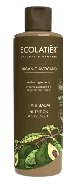 ECOLATIER Balzam za kosu Organic Avocado, 250 ml | VESNA