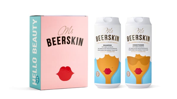 BEERSKIN Poklon set Ms BEERSKIN HELLO BEAUTY OIL-CONTROL & MOISTURISING | VESNA