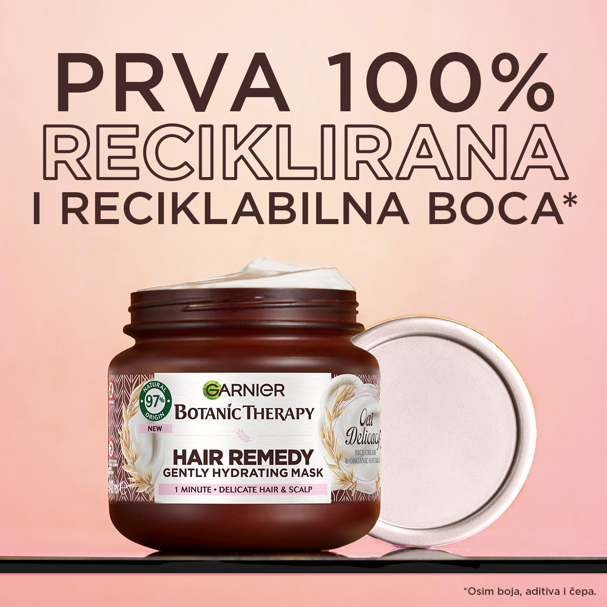 Garnier Botanic Therapy Oat Delicacy maska za kosu, 340 ml | VESNA.RS