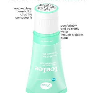 7DAYS MY BEAUTY WEEK IceIce Anti-celulit gel za telo sa efektom hlađenja Menthol 2% + Seaweed 1%, 130 ml | VESNA