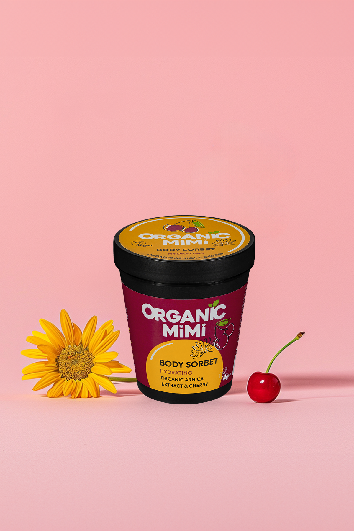 Organic Mimi Sorbet za telo Arnika & Višnja, 200 ml | VESNA.RS