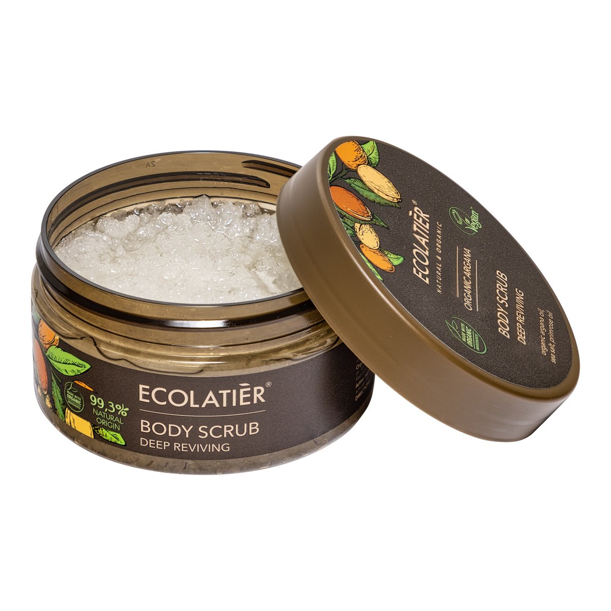 ECOLATIER Piling za telo Organic Argana, 300 g | VESNA.RS