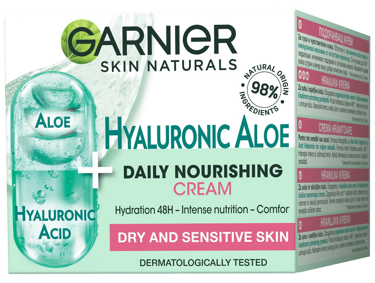 Garnier Skin Naturals Hyaluronic Aloe hranljiva krema, 50 ml | VESNA.RS