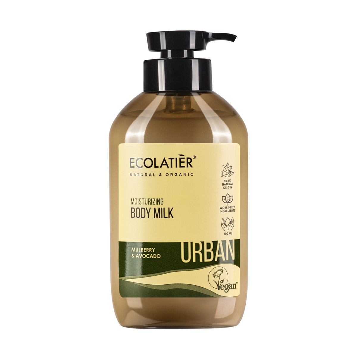 ECOLATIER URBAN Mleko za telo Dud i Avokado, 400 ml | VESNA.RS