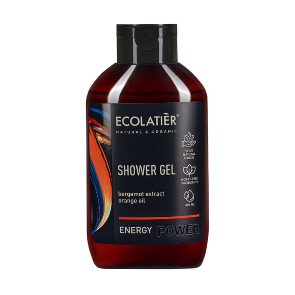 ECOLATIER POWER Gel za tuširanje Energija, 400 ml | VESNA