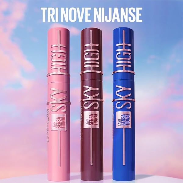 Maybelline New York Lash Sensational Sky High maskara Burgundy Haze​ | VESNA