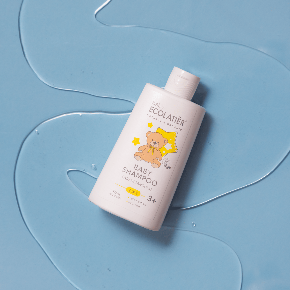 ECOLATIER BABY 2U1 Šampon za bebe za lako raščešljavanje