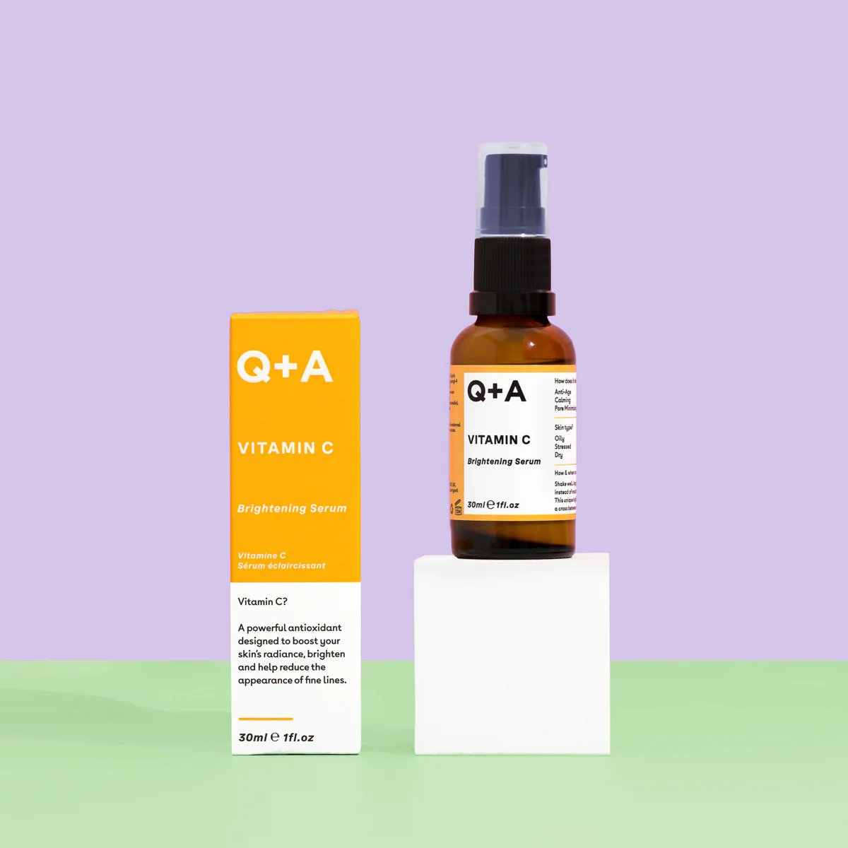 Q+A VITAMIN C Serum za lice, 30 ml | VESNA.RS