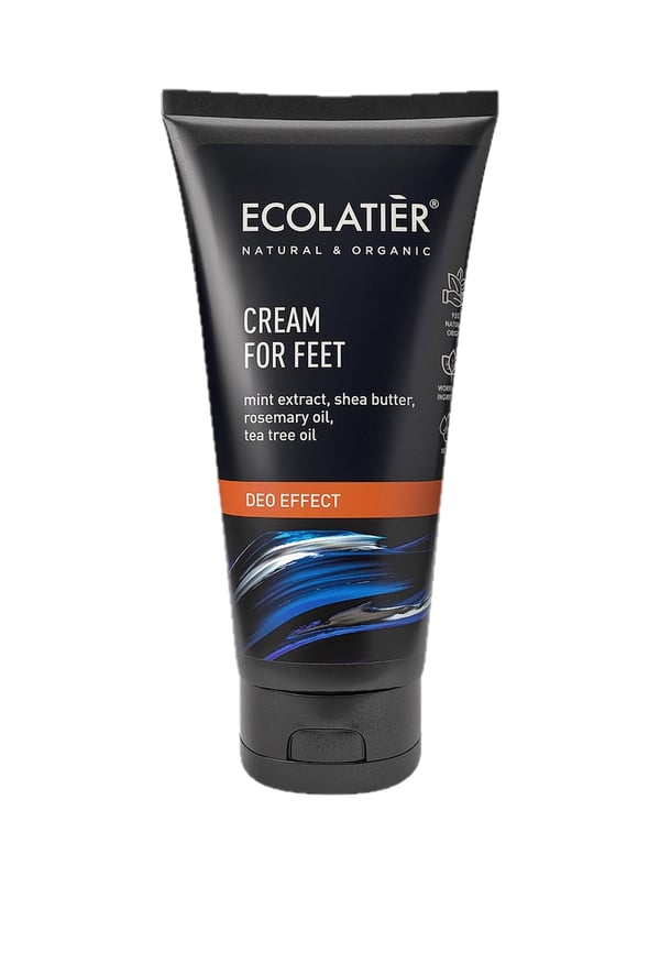 ECOLATIER POWER Deo krema za stopala, 100 ml | VESNA