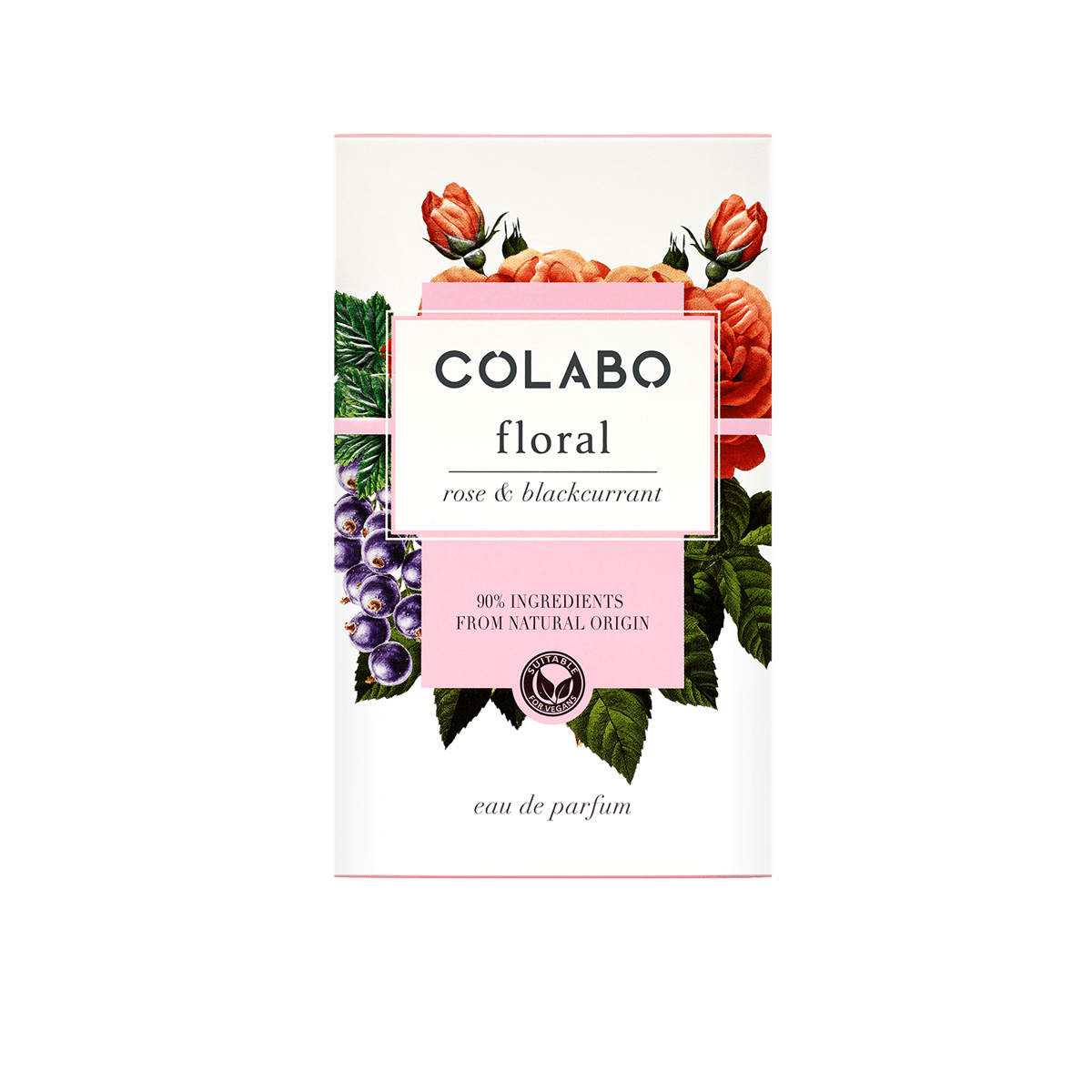 COLABO Toaletna voda FLORAL Rose & blackcurrant, 100 ml | VESNA.RS