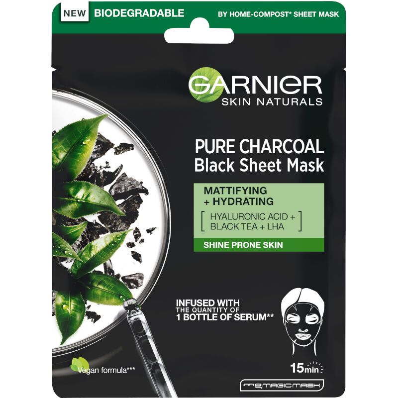 Garnier Charcoal maska za lice, 28 g | VESNA.RS