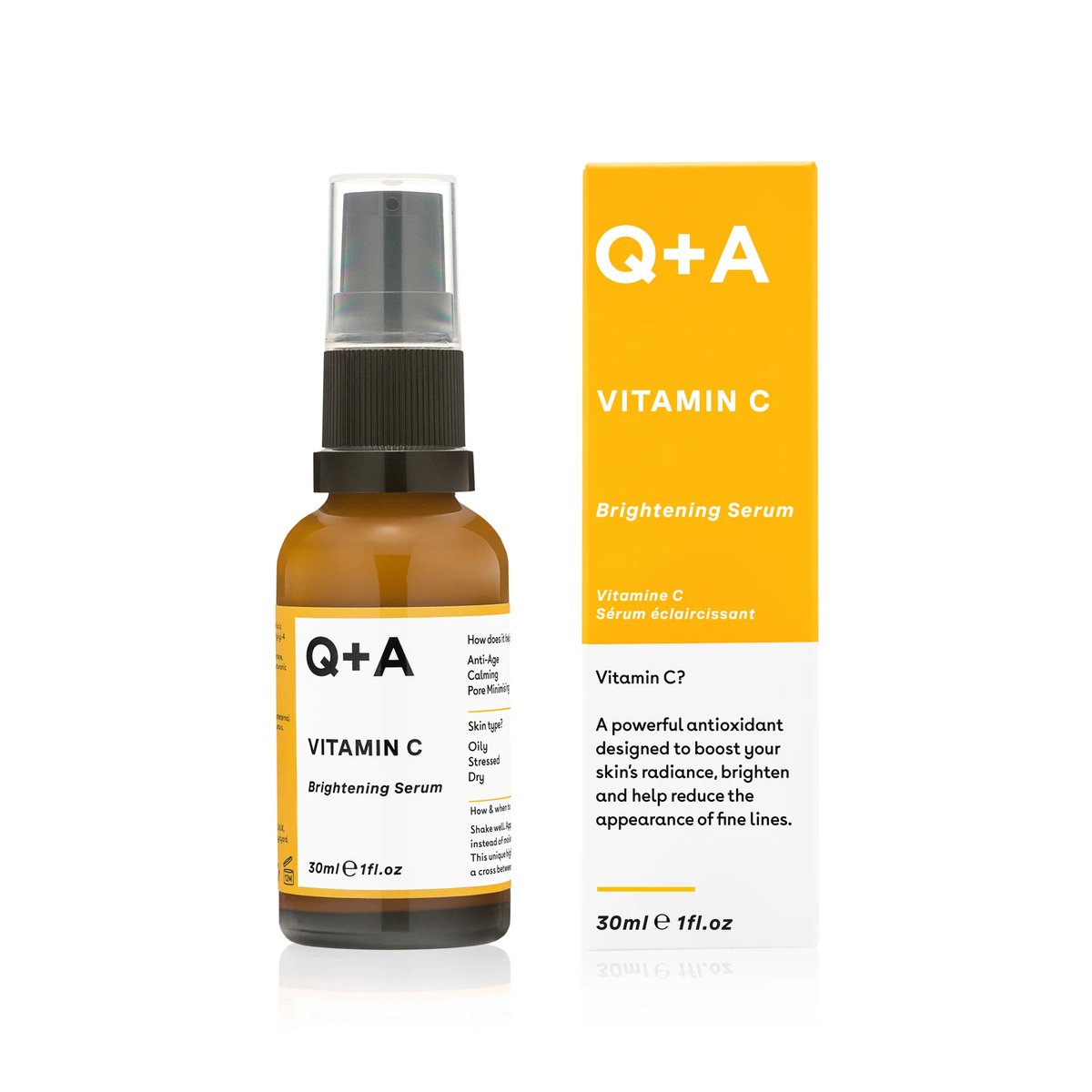 Q+A VITAMIN C Serum za lice, 30 ml | VESNA.RS