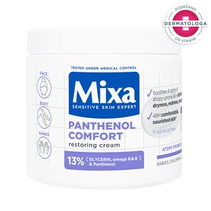 MIXA Panthenol Comfort umirujuća krema za kožu sklonu atopiji, 400 ml | VESNA