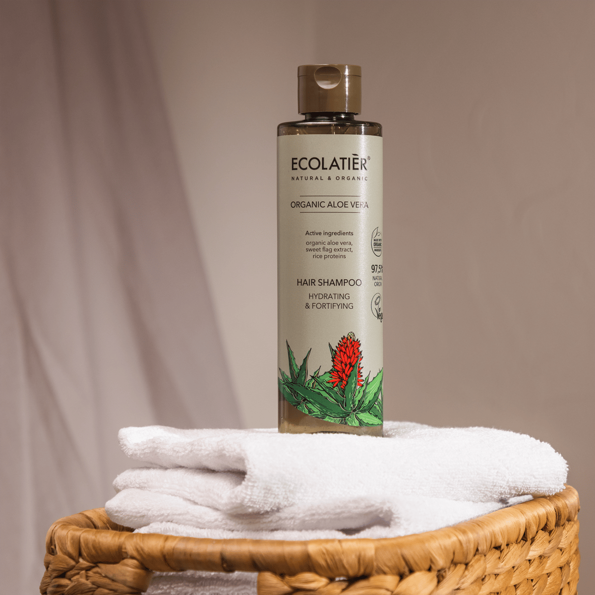 ECOLATIER Šampon za kosu Organic Aloe Vera, 250 ml | VESNA.RS