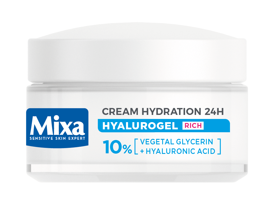 MIXA Hyalurogel Rich intezivna hidrantna krema za osetljivu i suvu kožu, 50 ml | VESNA.RS