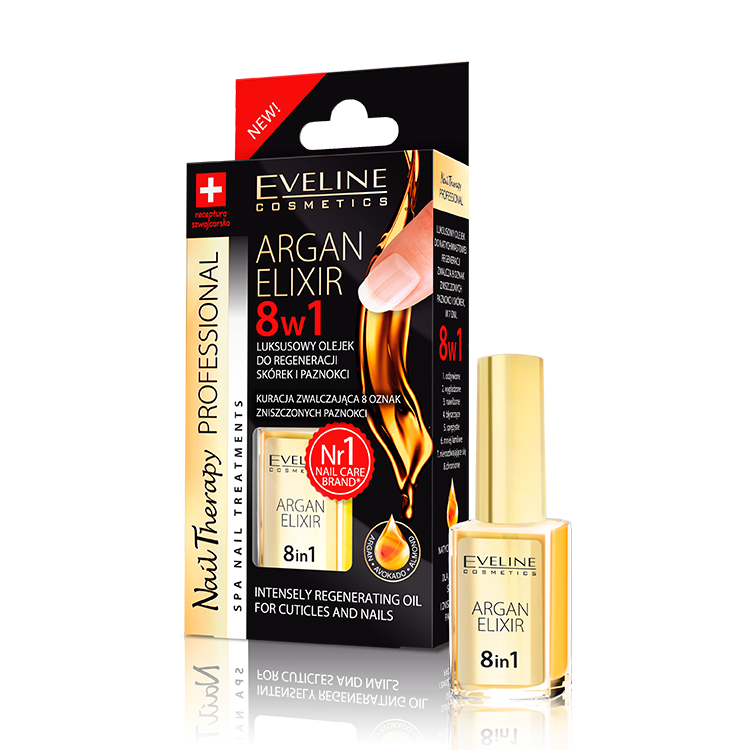 EVELINE Nega noktiju – argan elixir 8u1 | VESNA.RS