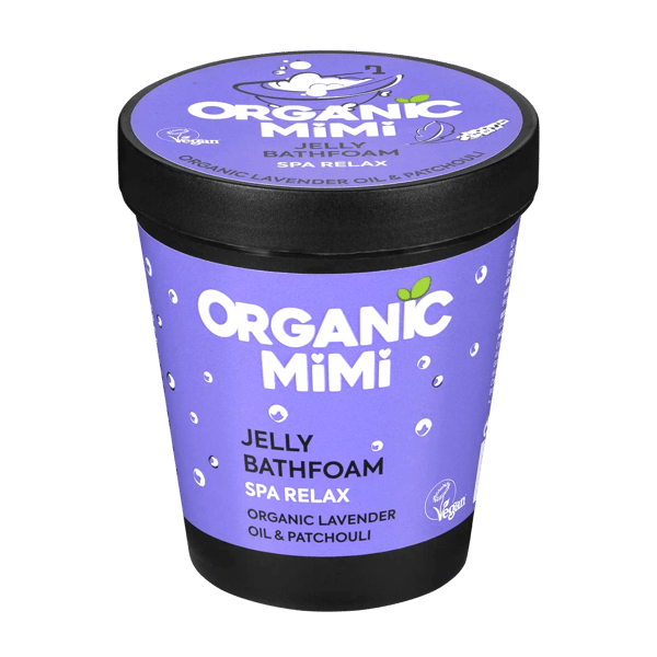 Organic Mimi Žele pena za kupanje Lavanda & Pačuli, 200 ml | VESNA