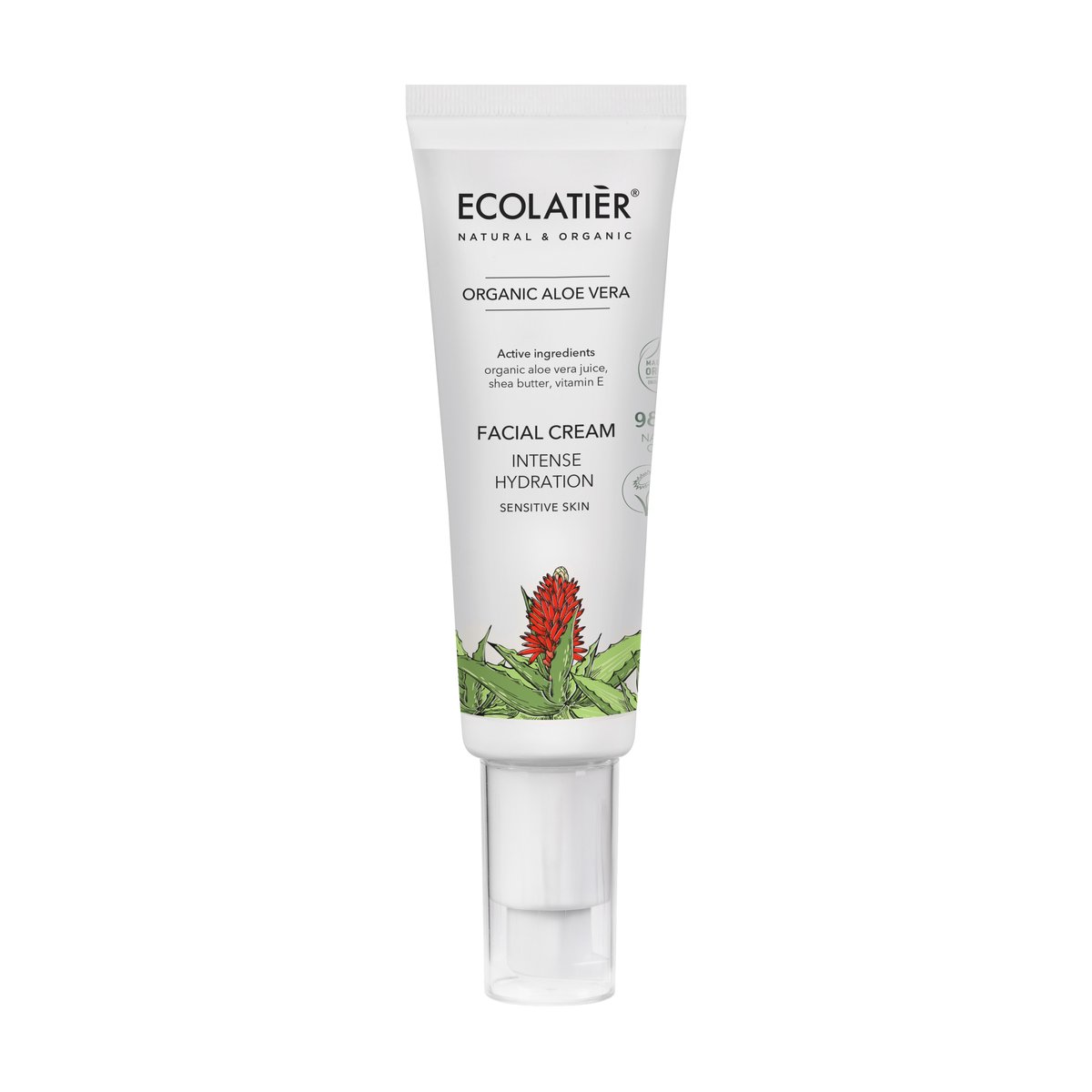 ECOLATIER Krema za lice Organic Aloe Vera, 50 ml | VESNA.RS