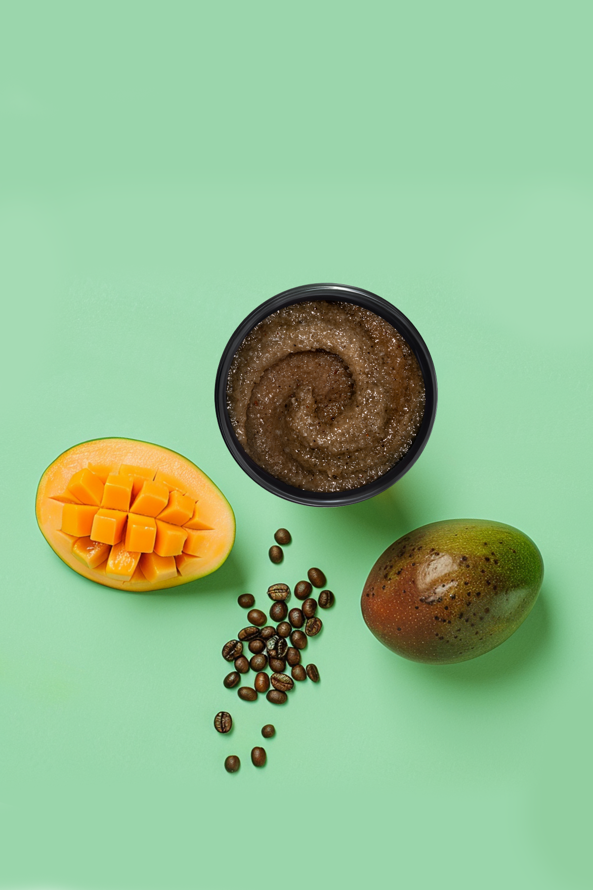 Organic Mimi Piling za telo Mango & Kafa, 250 g | VESNA.RS