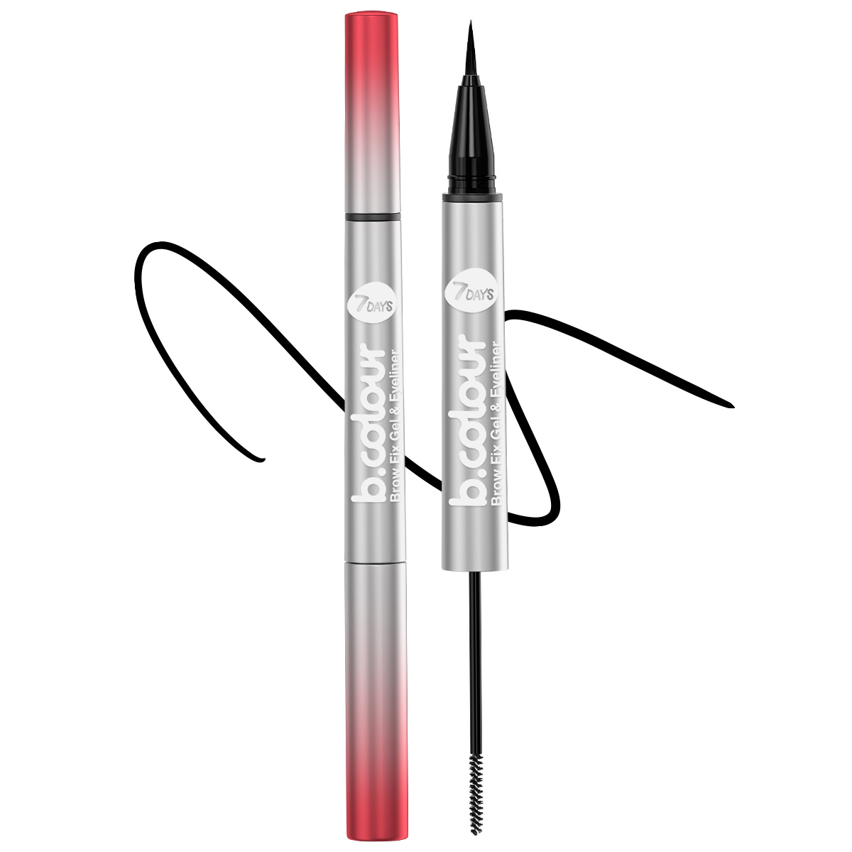 7DAYS B.COLOUR Brow fix gel & eyeliner / 01 Magic Wand | VESNA.RS