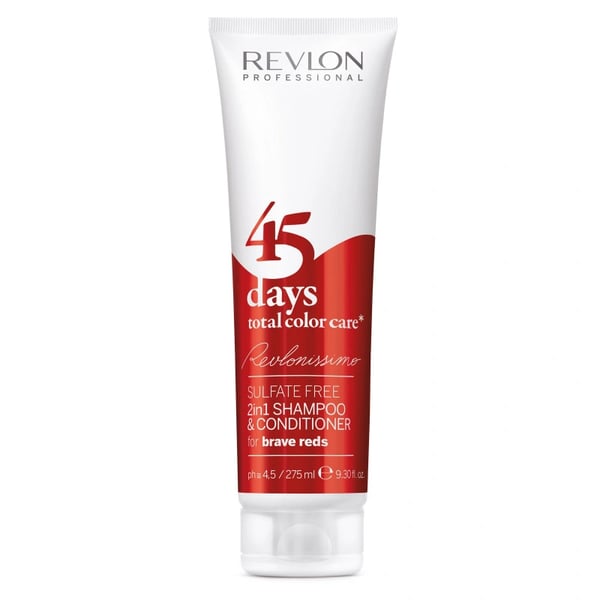 Revlon Professional Revlonissimo 45 DAYS Kolor šampon i kondicioner BRAVE REDS, 275 ml | VESNA