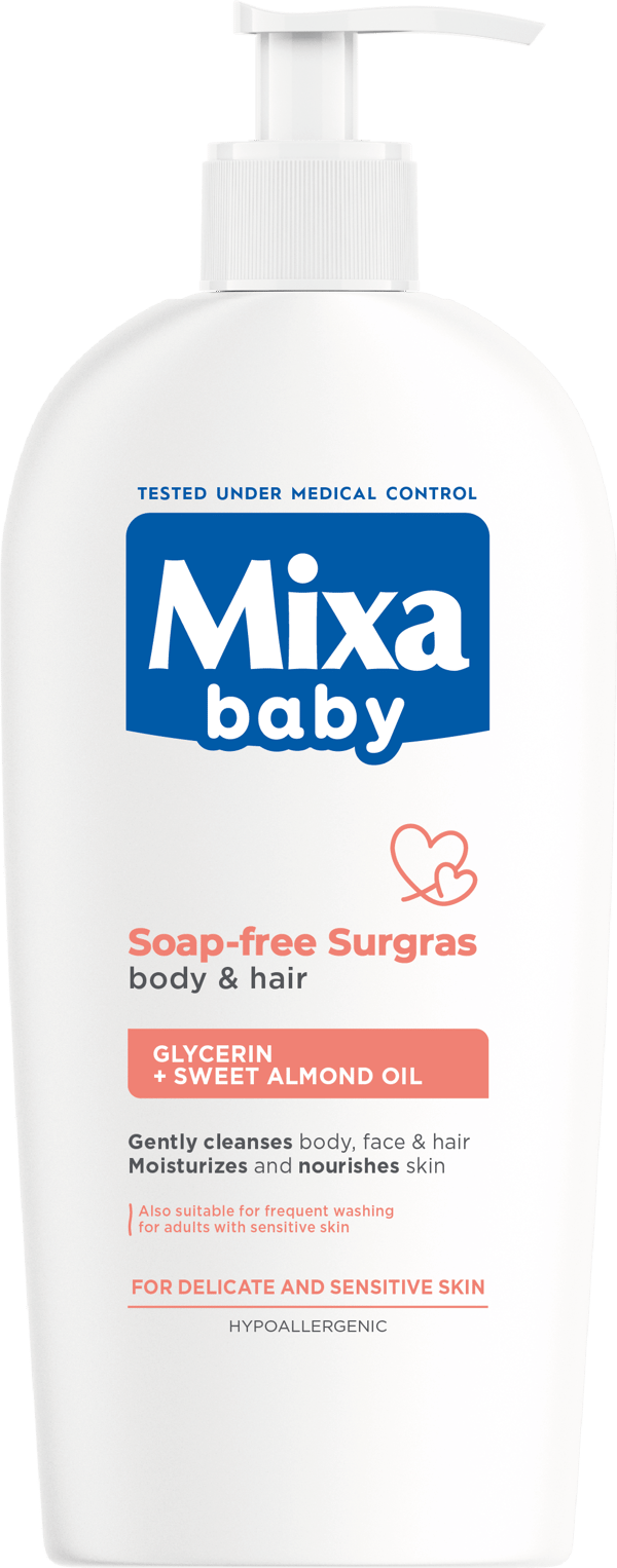 MIXA Baby Gel za kupanje bez sapuna – za kosu i telo, 400 ml | VESNA