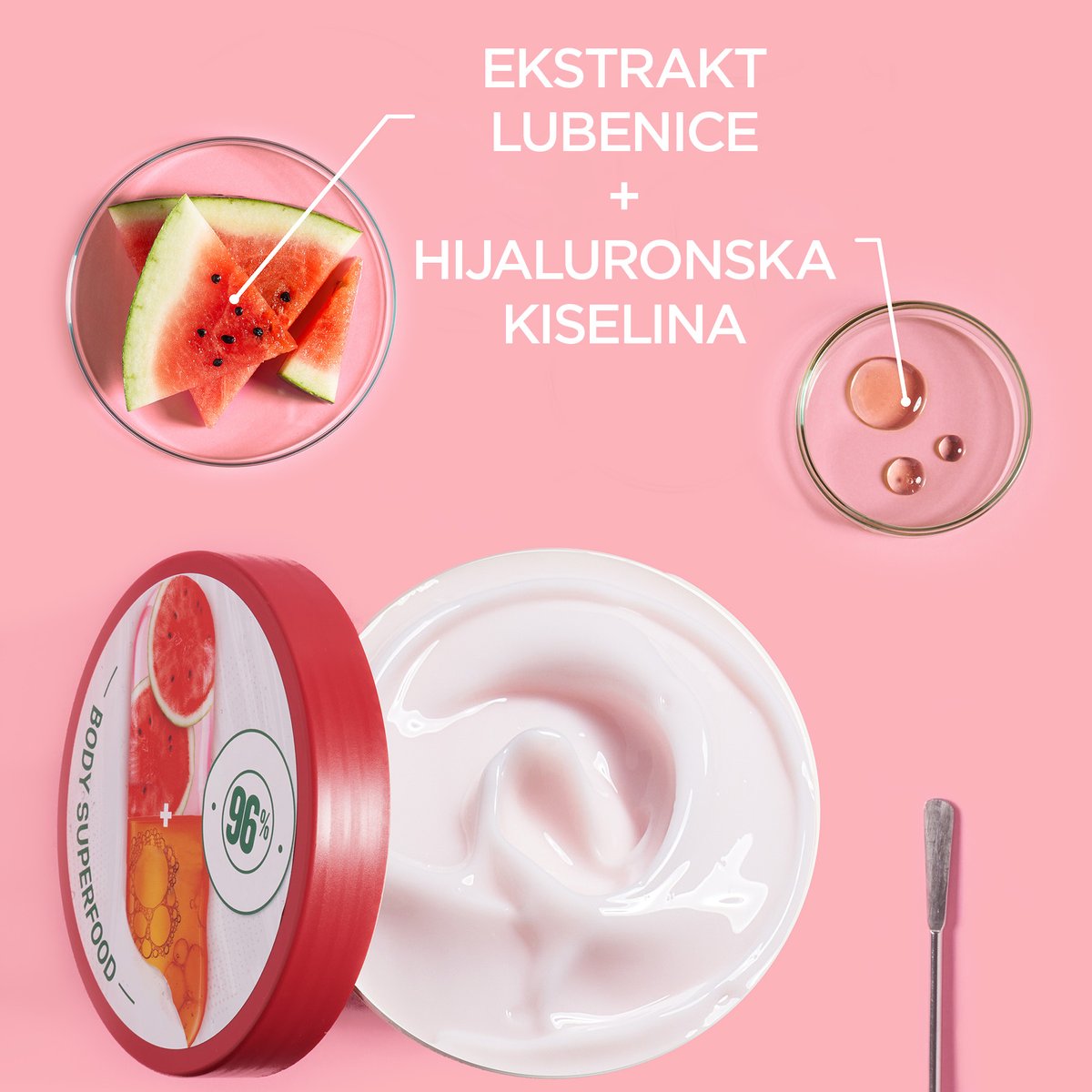 Garnier Body Superfood gel-krema za telo lubenica, 380 ml | VESNA.RS