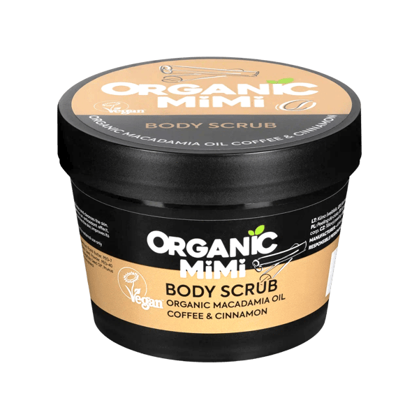 Organic Mimi Piling za telo Kafa & Cimet, 120 g | VESNA