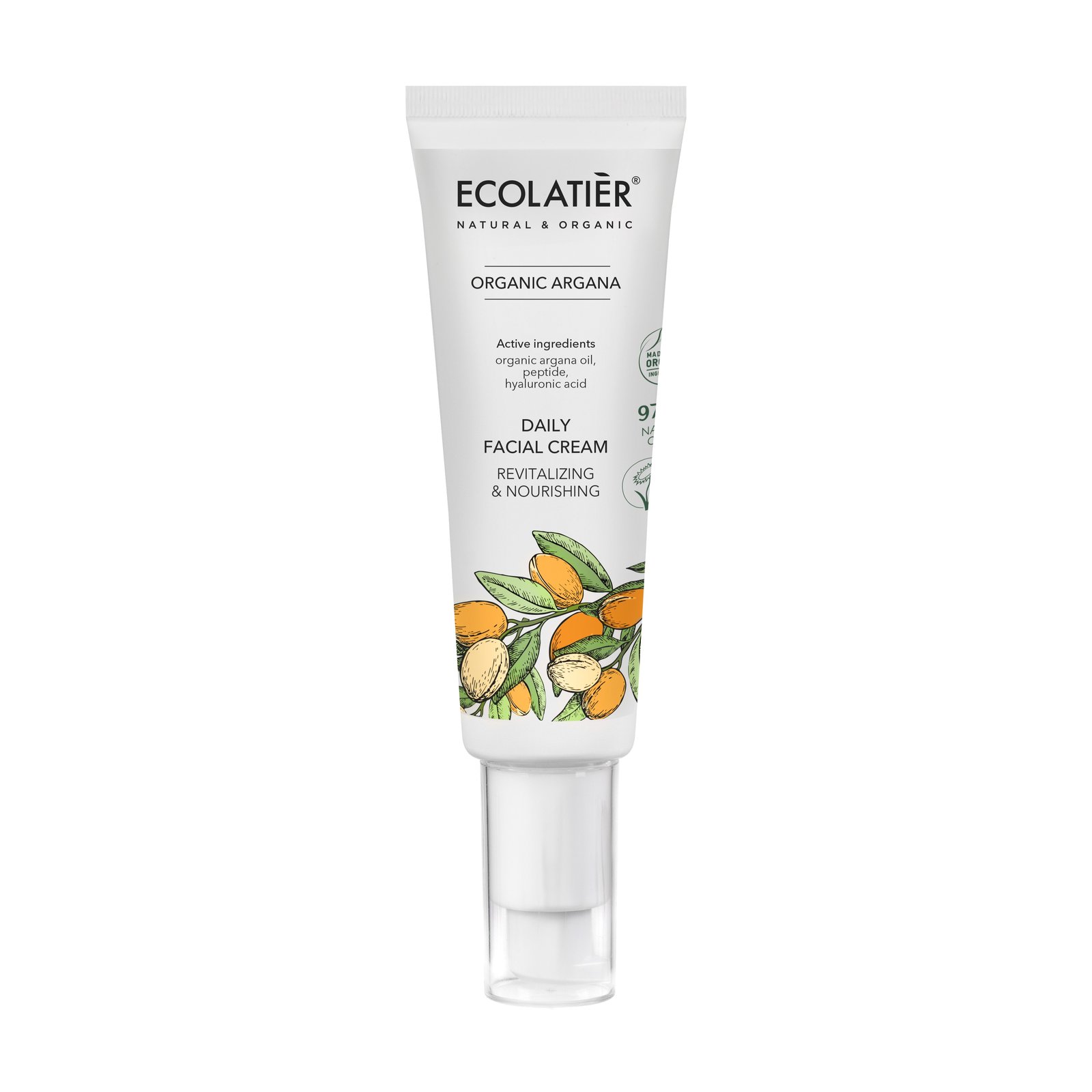 ECOLATIER Dnevna krema za lice Organic Argana, 50 ml | VESNA.RS