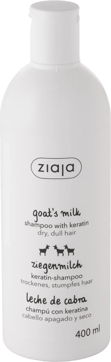 ZIAJA Goat's milk šampon za suvu i oštećenu kosu sa kozijim mlekom, 400 ml | VESNA