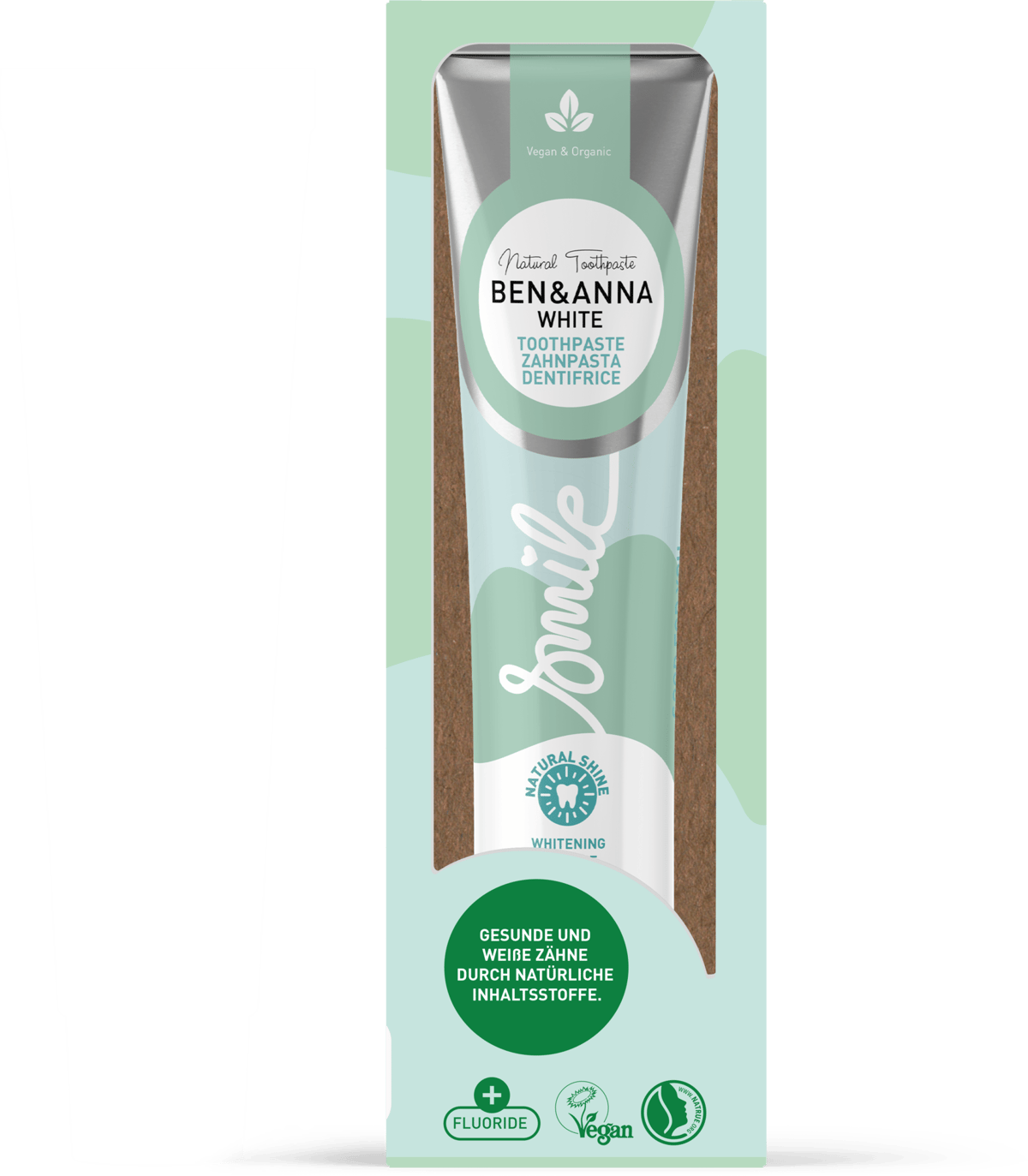 BEN & ANNA Pasta za zube White, 75ml | VESNA.RS