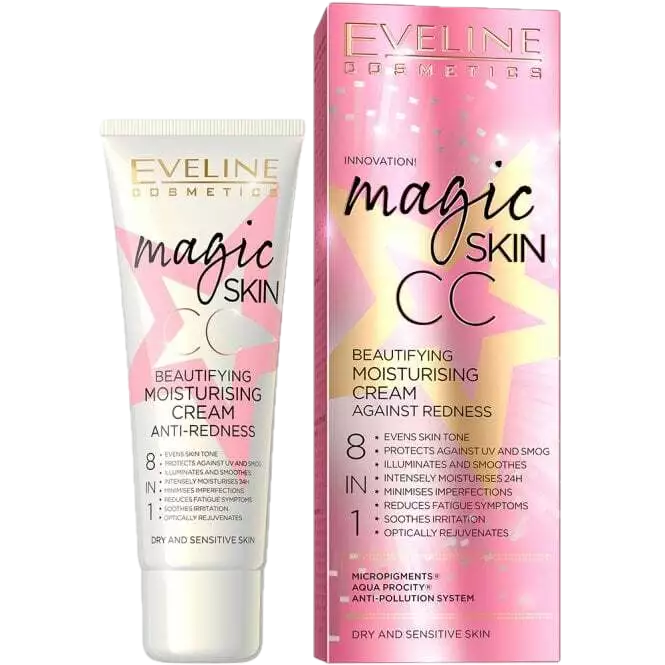 EVELINE CC krema za lice protiv crvenila na koži, 50 ml | VESNA.RS