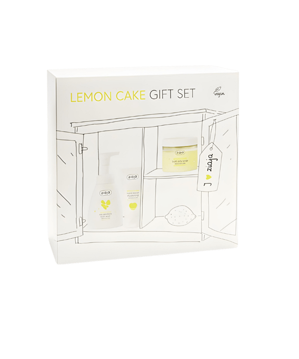 ZIAJA Poklon set kozmetike za telo Lemon Cake | VESNA