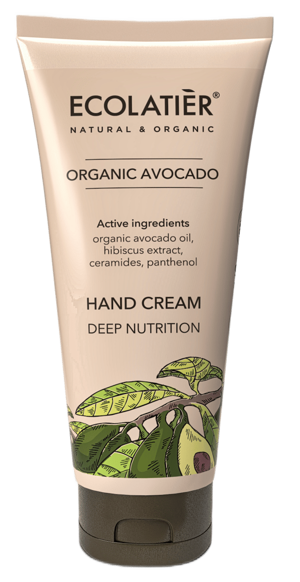 ECOLATIER Krema za ruke Organic Avocado, 100 ml | VESNA