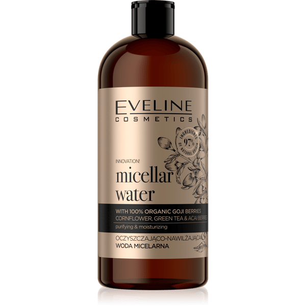 EVELINE Organic Gold – Micelarna voda, 500 ml | VESNA