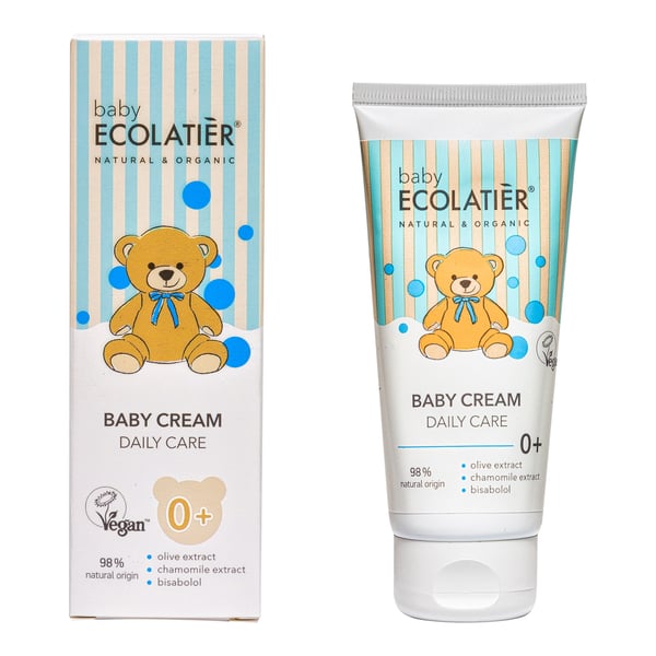 ECOLATIER BABY Krema za svakodnevnu negu, 100 ml | VESNA