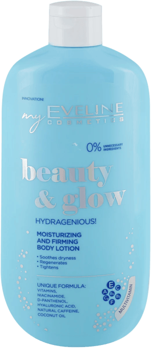 EVELINE Beauty & Glow Loison za telo – Moisturizing and Firming, 350 ml | VESNA