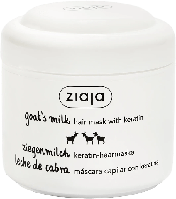 ZIAJA Goat's milk maska za suvu i oštećenu kosu sa koziji mlekom, 200 ml | VESNA