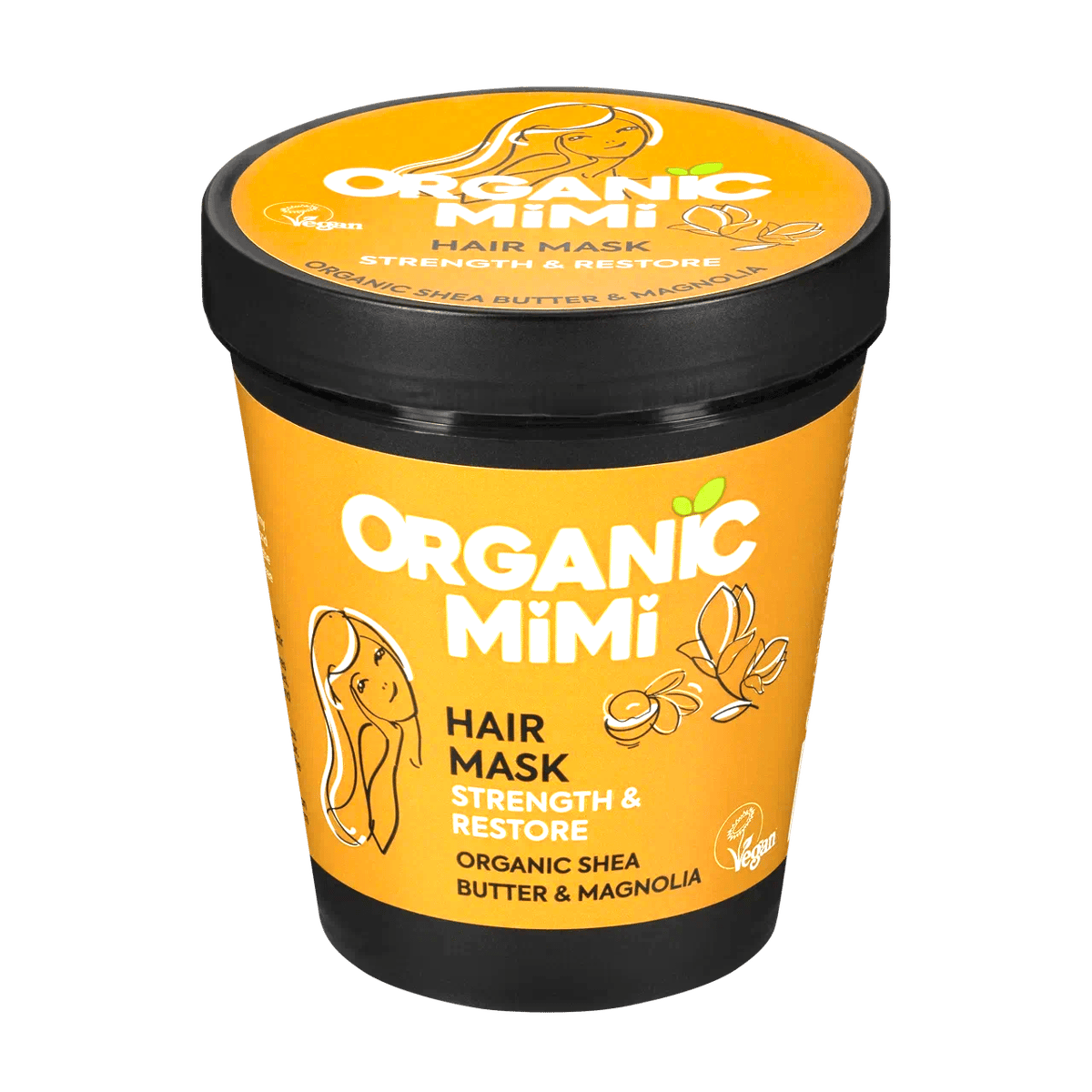Organic Mimi Maska za kosu Ši & Magnolija, 200 ml | VESNA.RS