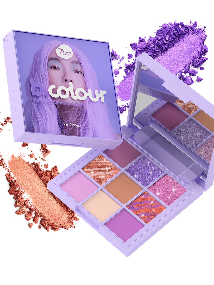 7DAYS B.COLOUR Paleta senki za oči | VESNA.RS